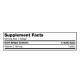 KIRKLAND Vitamin E 400 IU capsules close-up