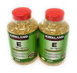 KIRKLAND Vitamin E 400 IU supplement front view
