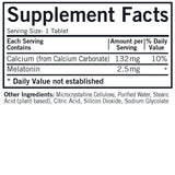 Kirkman Extended Release Melatonin 2.5 mg 150 Tablets side view