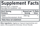 Kirkman GABA 250mg capsules side view