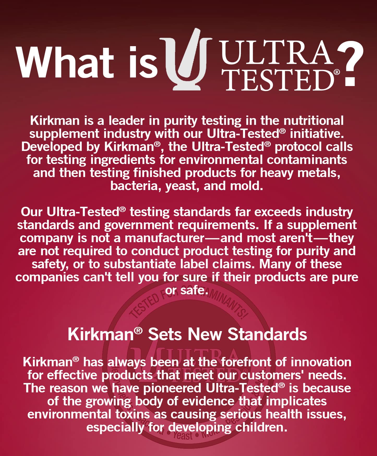Kirkman Melatonin 1 mg chewable tablets back view packaging