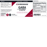Kirkman Niacinamide B3 Supplement packaging side view