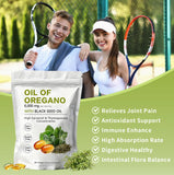 KITABIO Oregano Oil & Black Seed Oil Softgels packaging