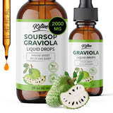 KITIVE Soursop Graviola Liquid Extract bottle front view