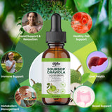 KITIVE Soursop Graviola Liquid Extract dropper close-up