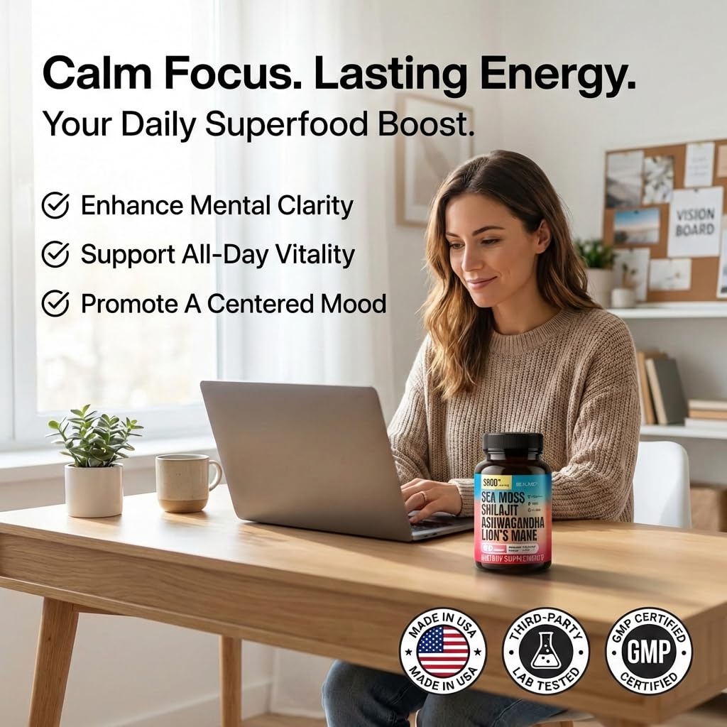 KJHD Shilajit Supplement ingredients list
