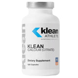 Klean Athlete Calcium Citrate Capsules 300mg front view
