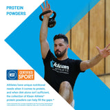 Klean Athlete Collagen+C Powder in a smoothie
