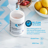 Klean Athlete Collagen+C Supplement scoop with powder