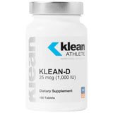 Klean Athlete Klean-D Vitamin D3 Supplement front view