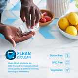 Klean Athlete Multivitamins back view with ingredient list