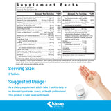 Klean Athlete Multivitamins side view showing tablet size