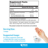 Klean Athlete Omega-3 Fish Oil Softgels 1250mg side view