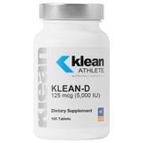 Klean Athlete Vitamin D3 tablets bottle front view