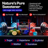 KLEVIRO Creatine Gummies in a gym bag setting