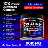 KLEVIRO Creatine Gummies packaging with nutritional information