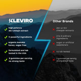 KLEVIRO Pure Himalayan Shilajit Gold Gummies in a lifestyle setting