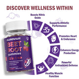 Klinovium Beetroot Gummies mixed berry flavour close-up