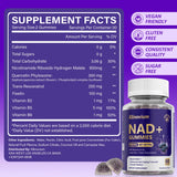 Klinovium NAD+ Gummies with fresh blueberries