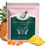KLKIT Premium Feminine Balance Gummies front view packaging