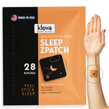 Klova Melatonin-Free Sleep Patches 28 Count front view