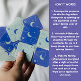 Klova Sleep Patch showing natural ingredients list