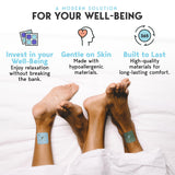 Klova Sleep Patches in use during nighttime setting