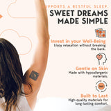 Klova Sleep Patches showing ingredients list