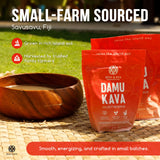 Koa Kava Damu Kava preparation with strainer cloth