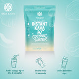 Koa Kava Instant Kava Drink Mix served with guava juice