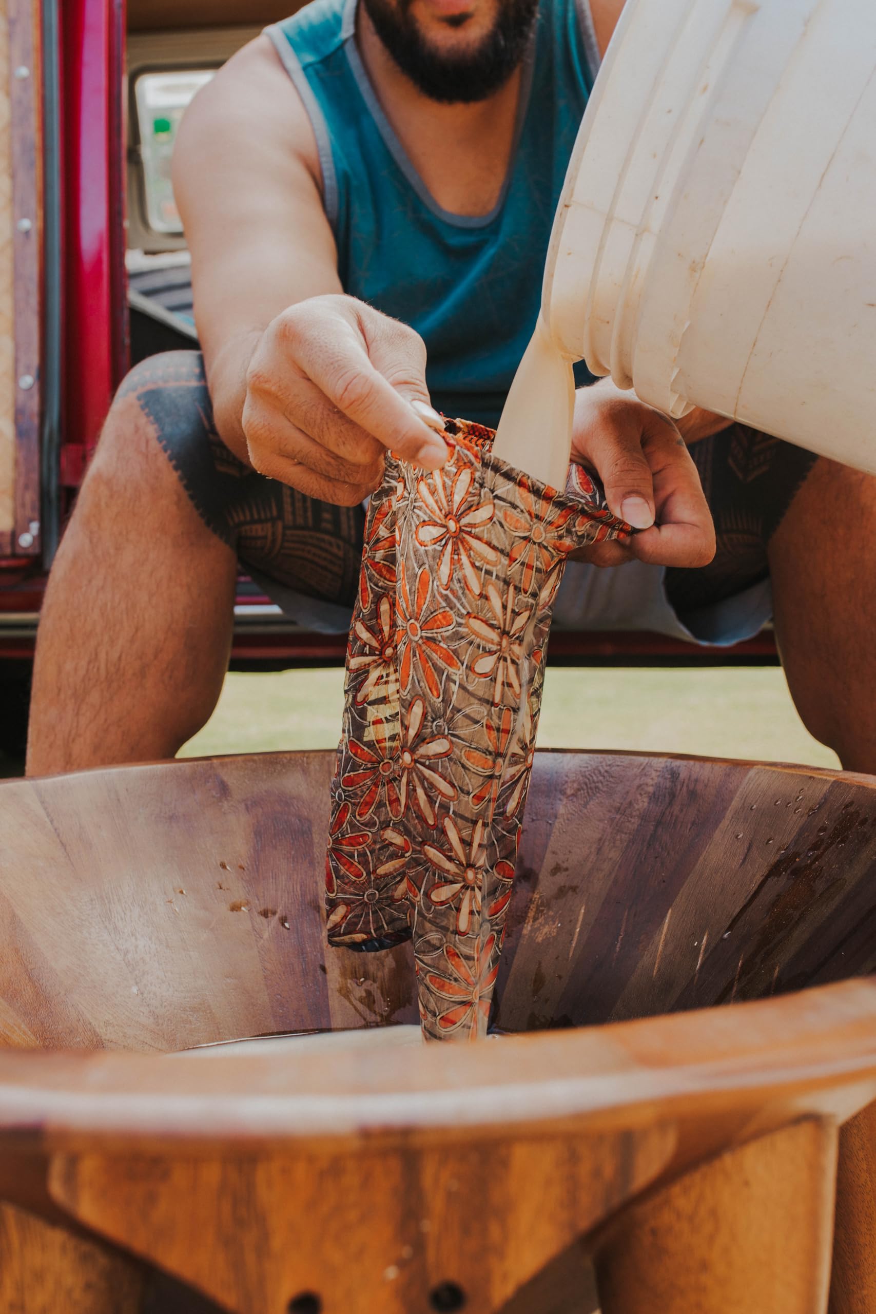 Koa Kava Kava Powder in a kitchen setting