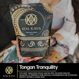 Koa Kava Kava Root Powder in a bowl