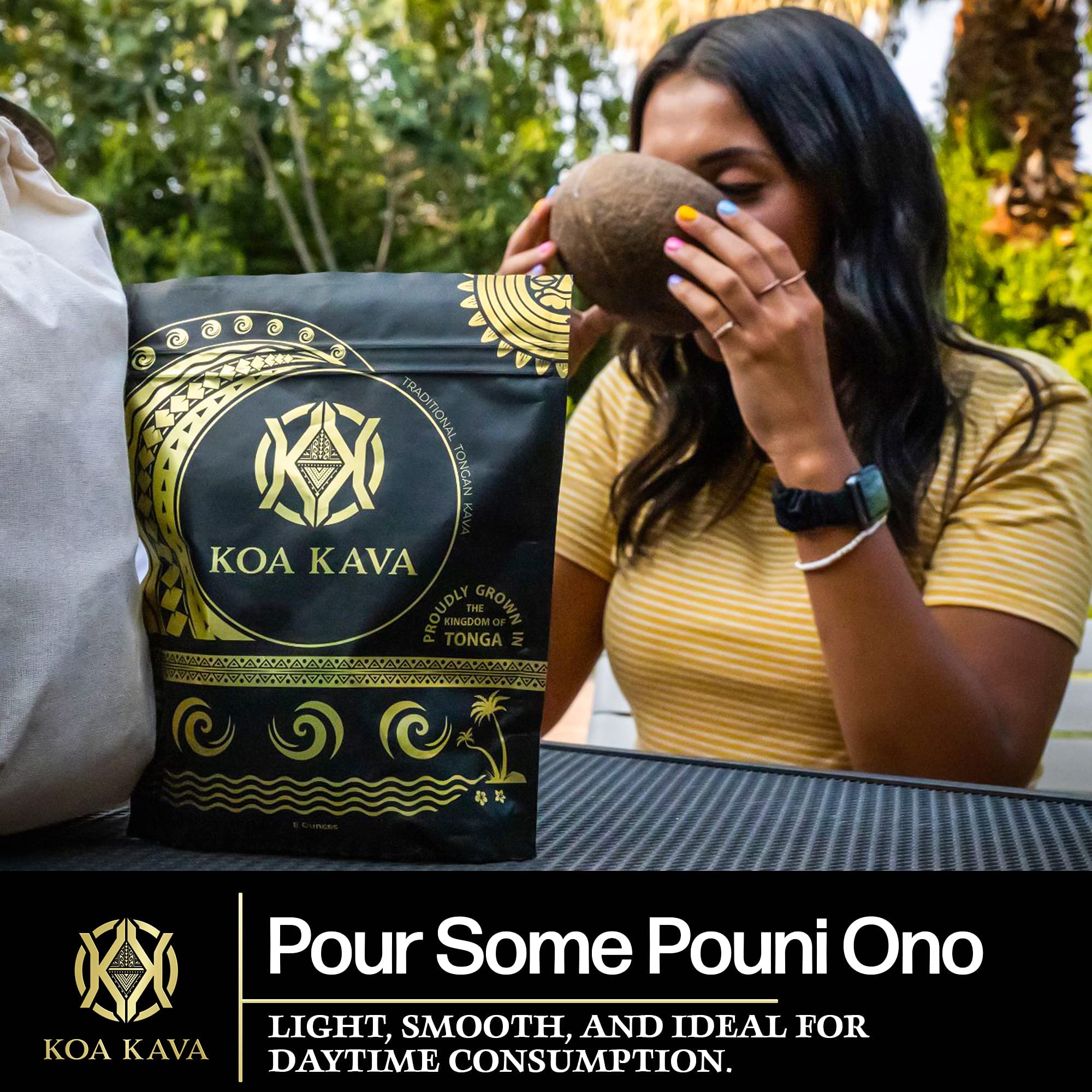 Koa Kava Kava Root Powder packaging details