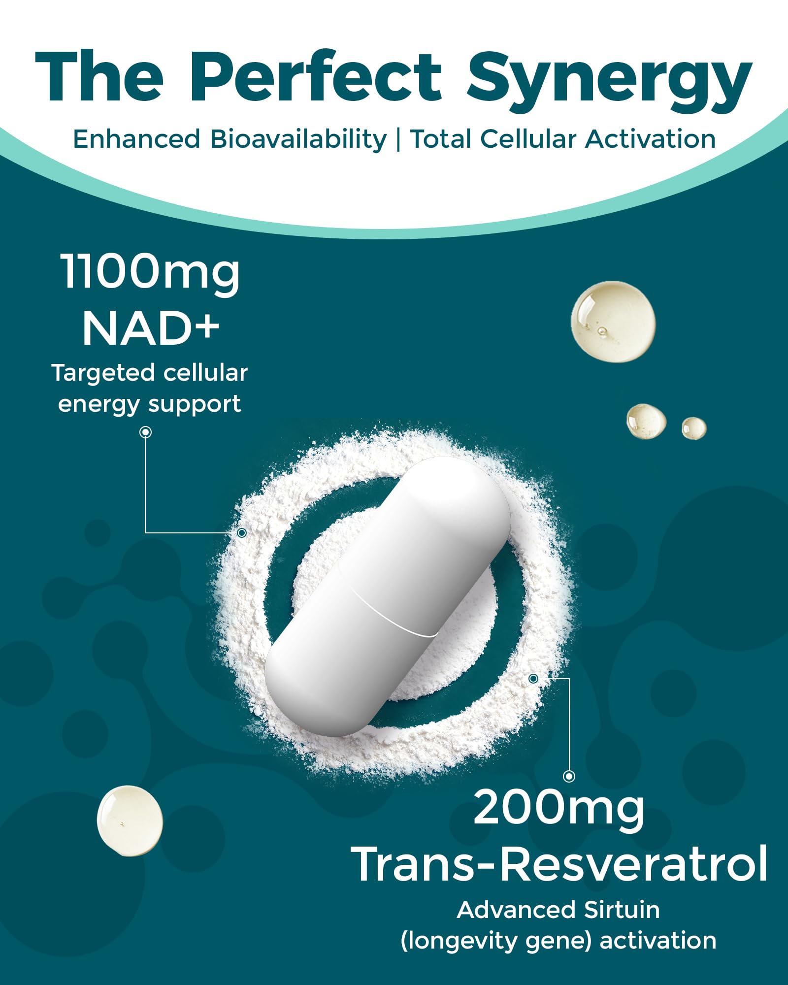 Koalatree NAD+ Supplement capsule close-up