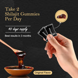 Koloskiy Shilajit Gummies lifestyle shot with active person