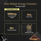 Koloskiy Shilajit Gummies with Ashwagandha and Gokshura ingredients