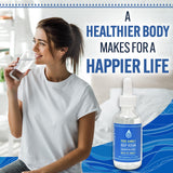 Kona Sea Salt Mineral Drops 2 Fl. oz. bottle size comparison