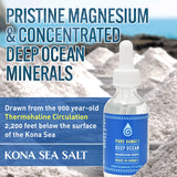 Kona Sea Salt Mineral Drops bottle with dropper