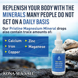 Kona Sea Salt Mineral Drops packaging side view