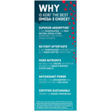Kori Krill 600mg softgels product information on label