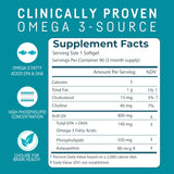 Kori Krill Omega 3 Excel 1000mg softgel capsules packaging