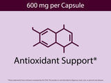 KOYAH Aronia Capsules back view with ingredients list