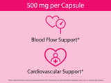 KOYAH Beet Powder Capsules back view with ingredient list