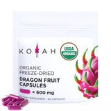 KOYAH Dragon Fruit Capsules front view with packaging
