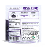 KOYAH Maqui Berry Capsules 600mg side view