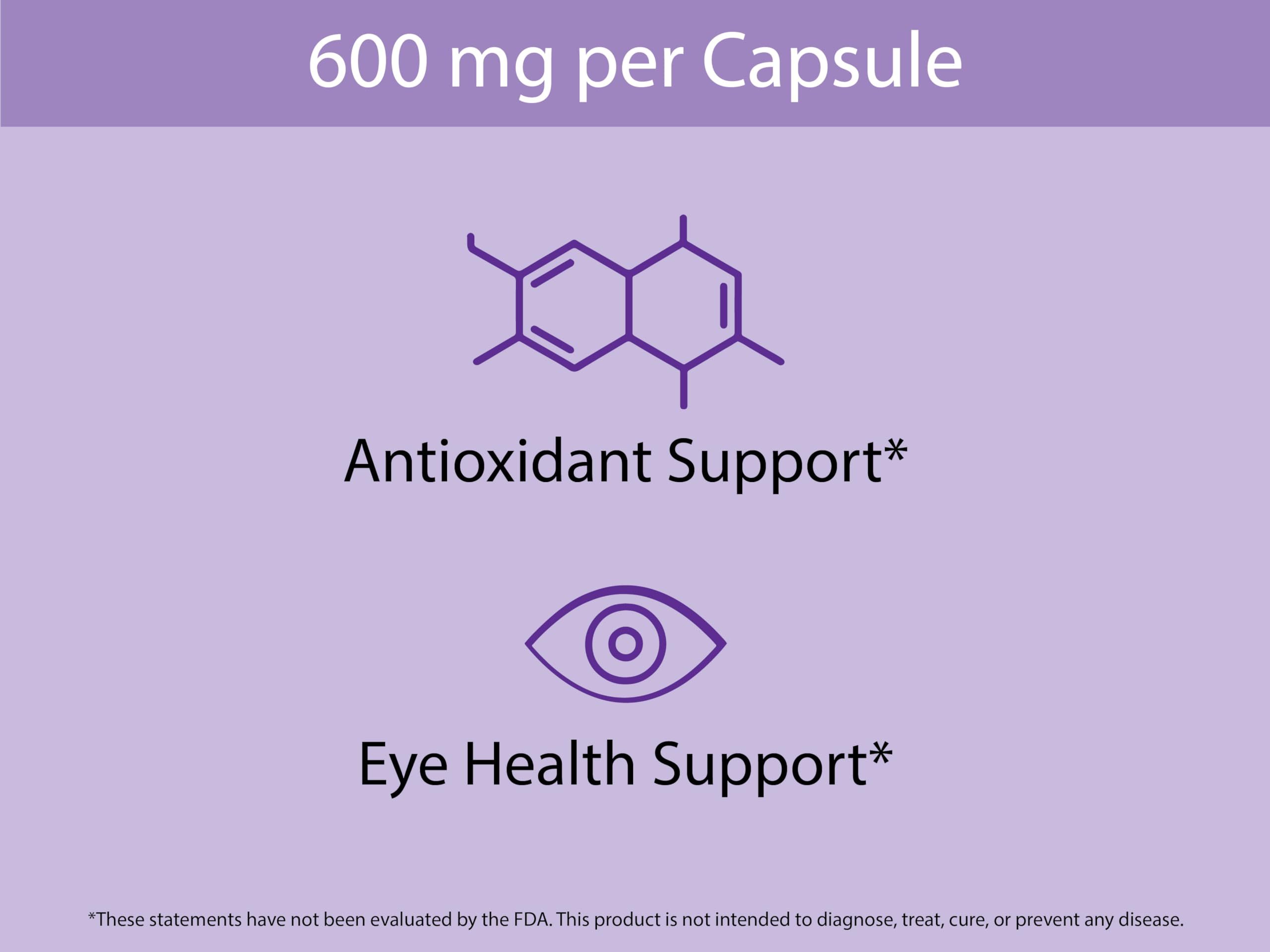 KOYAH Maqui Berry Capsules with a measuring spoon