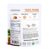 KOYAH Organic Acerola Powder scoop with powder