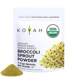 KOYAH Organic Broccoli Sprout Powder front view packaging