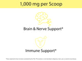 KOYAH Organic Lion's Mane Powder nutritional information