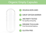 KOYAH Organic Pullulan Capsules in a filling machine